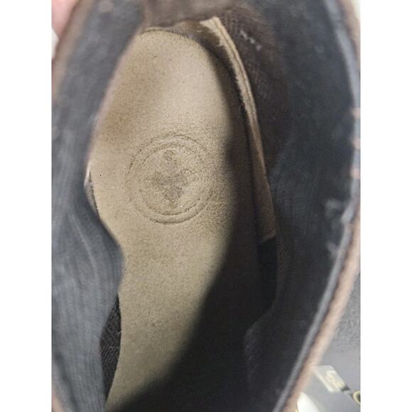 Charleston Shoe Company Slip On Ankle Boots Barcelona 9 Bootie Stretch V Front - Picture 8 of 8